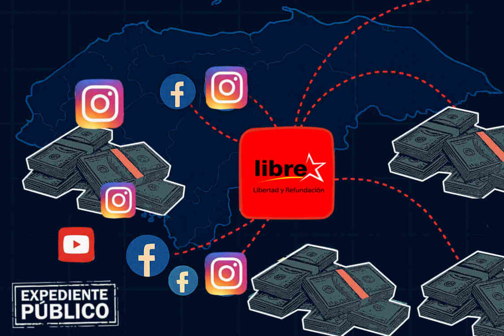 Cuentas oficiales de Honduras en campaña de Libre 