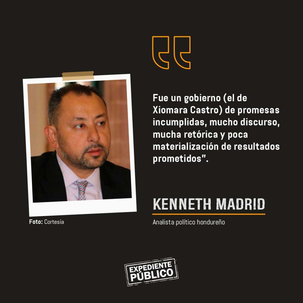 Las promesas incumplidas de Xiomara Castro en Honduras