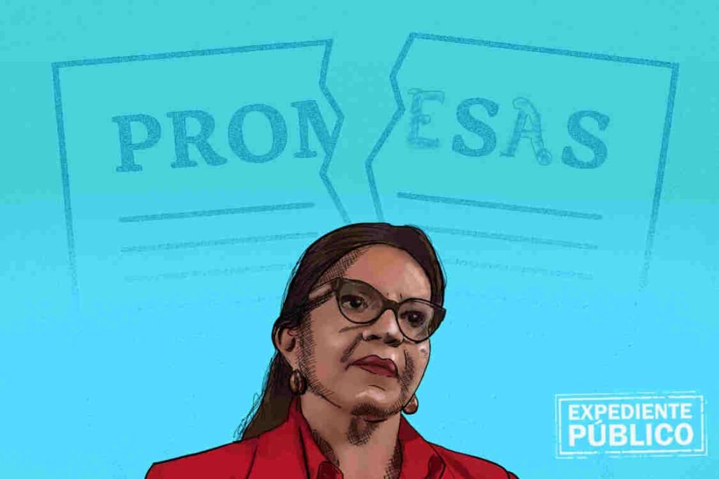 Las promesas incumplidas de Xiomara Castro en Honduras