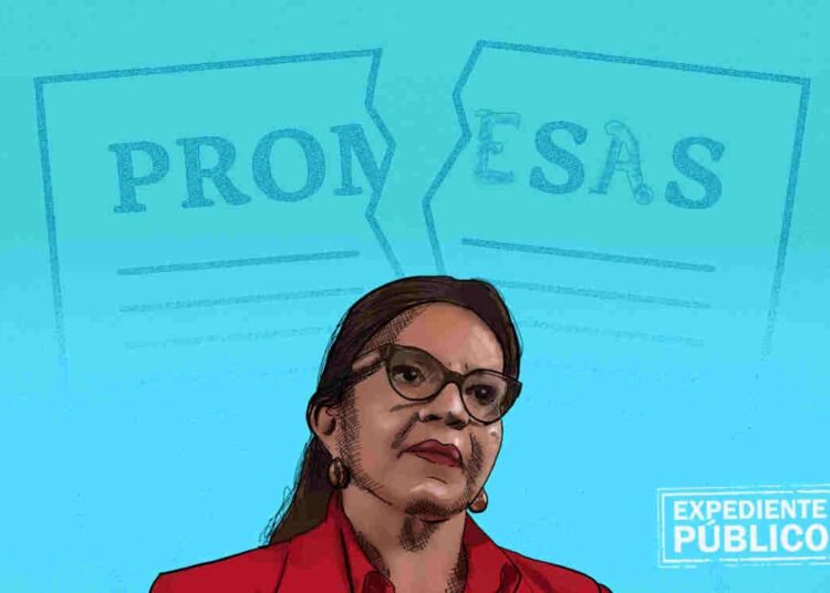 Las promesas incumplidas de Xiomara Castro en Honduras