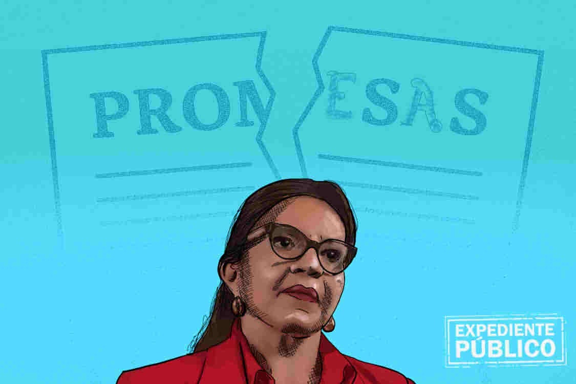 Las promesas incumplidas de Xiomara Castro en Honduras