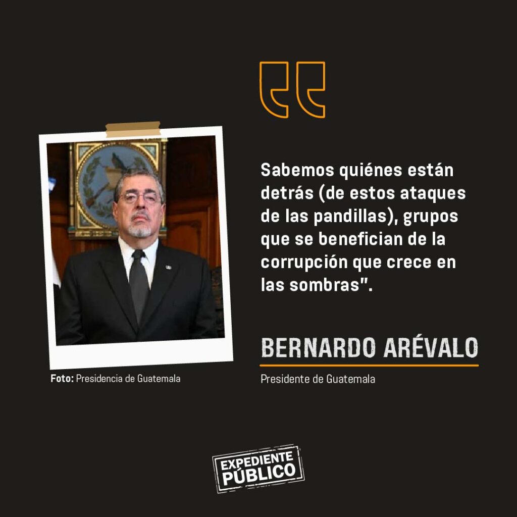 Guatemala, en estado de sitio tras ola de violencia 