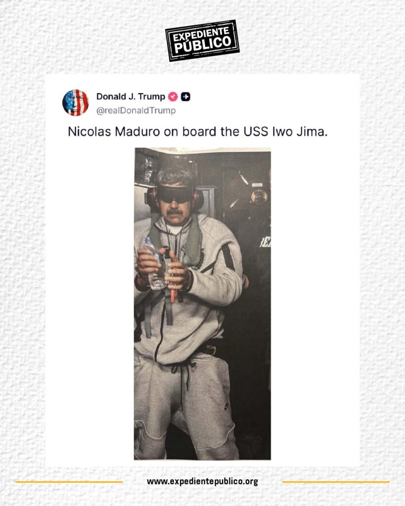 Donald Trump: EE.UU. gobernará Venezuela hasta que haya "transición segura"