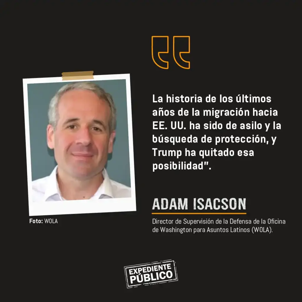 Adam Isacson: la política migratoria de EE. UU. es una ‘olla de presión’ regional