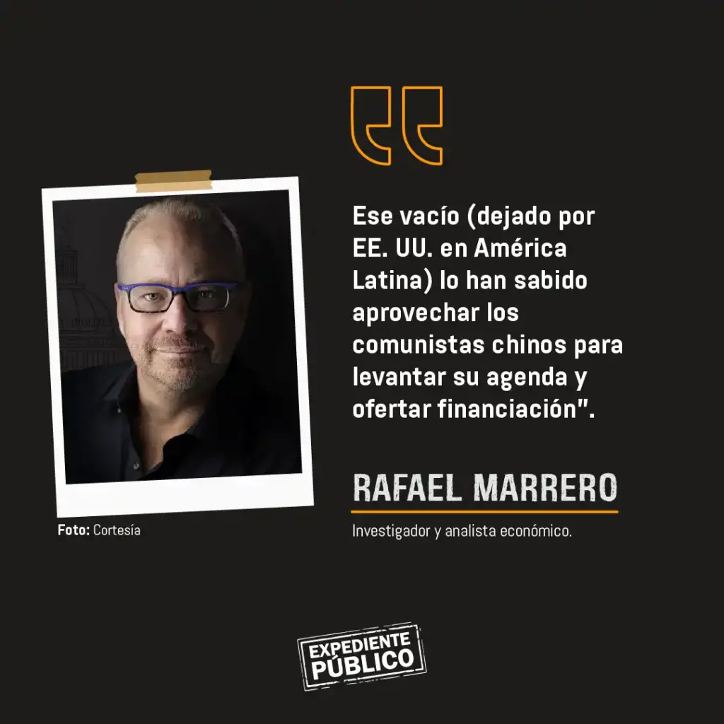 Rafael Marrero: América Latina tiene una dependencia tóxica a China