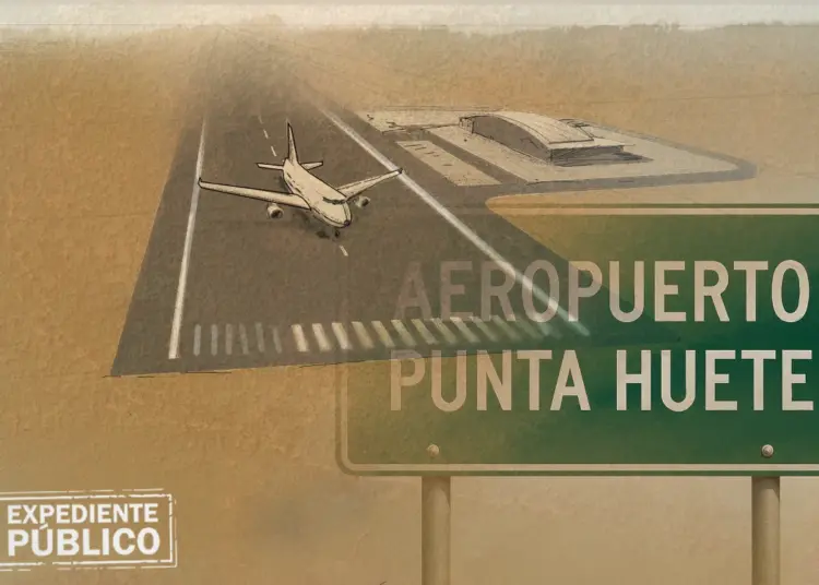 China construye un aeropuerto en medio de la nada