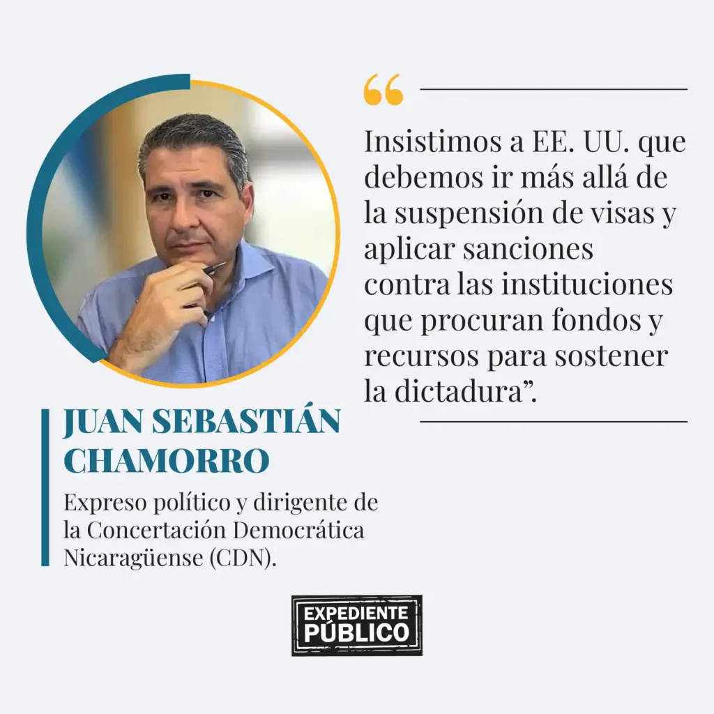 Oposición pide mayor decisión de EE. UU. para una transición en Nicaragua