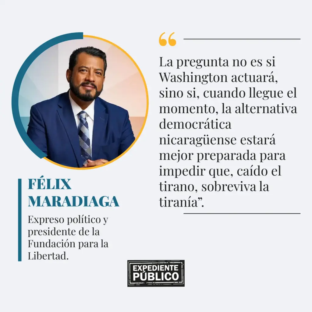 Oposición pide mayor decisión de EE. UU. para una transición en Nicaragua