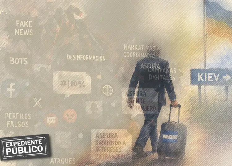 Con marca rusa: desinformación sobre la visita de Nasry Asfura a Ucrania