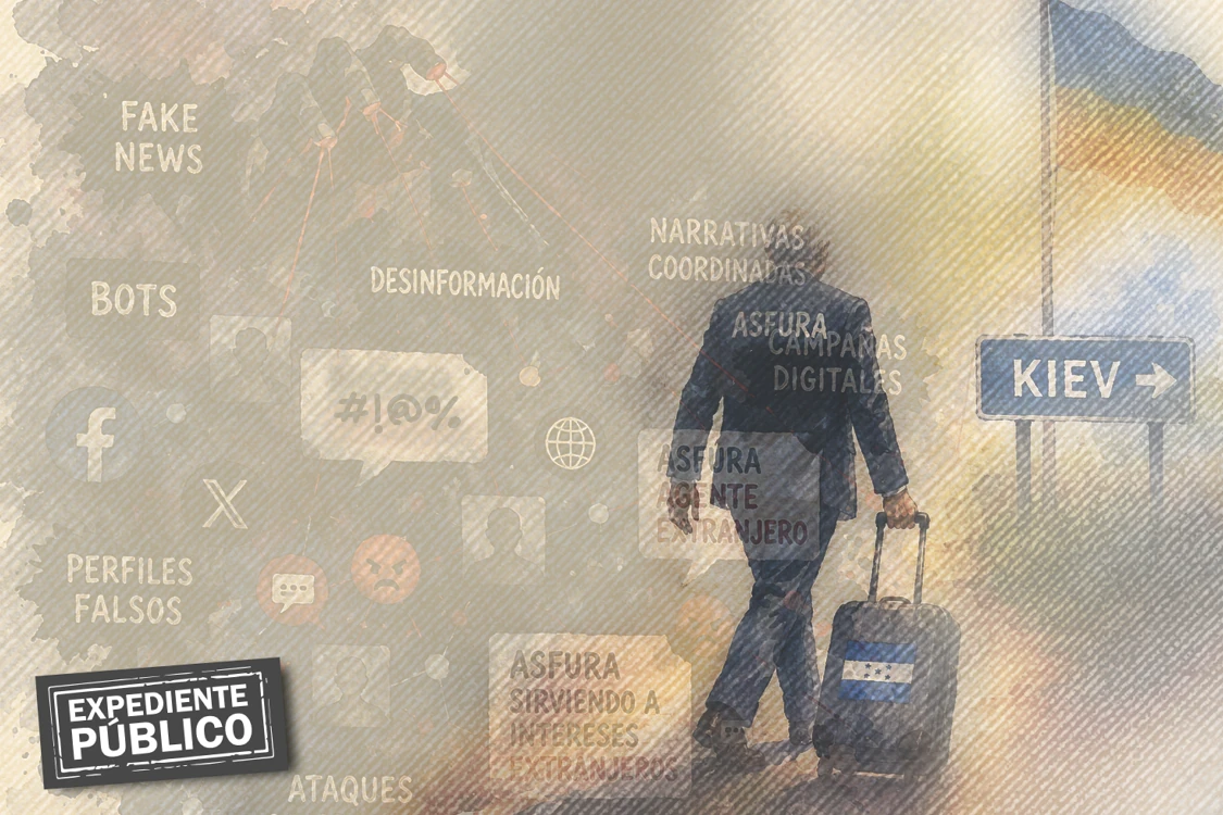 Con marca rusa: desinformación sobre la visita de Nasry Asfura a Ucrania
