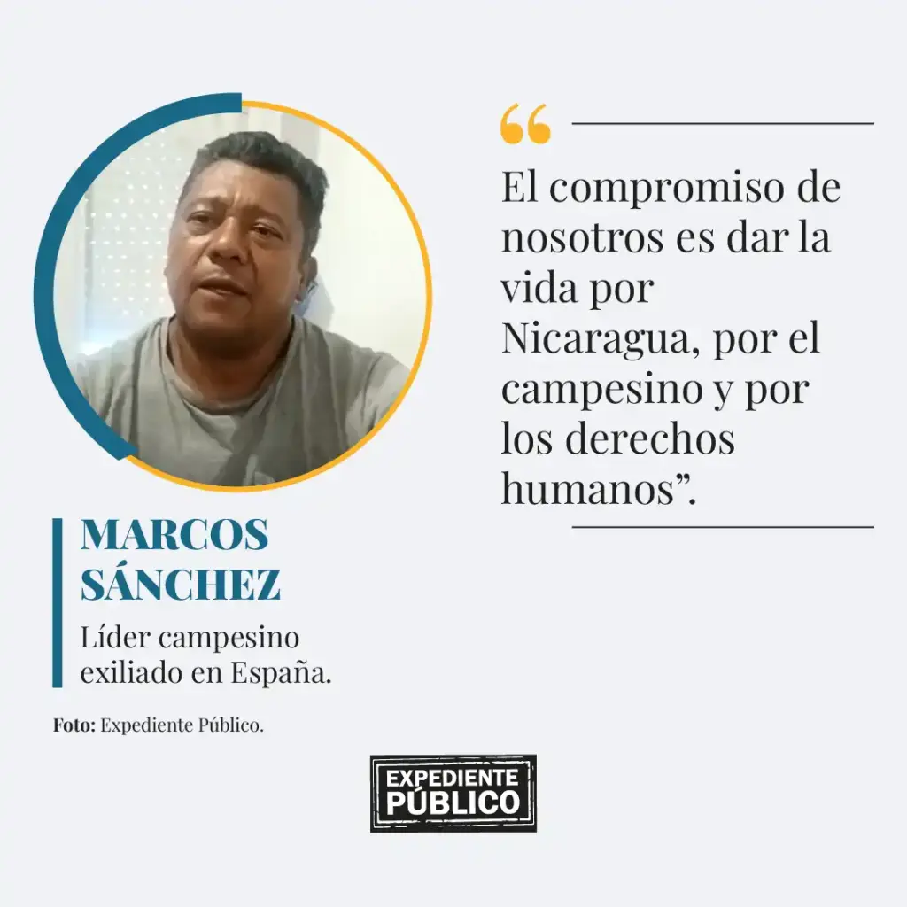 Fisuras y división entre campesinos exiliados