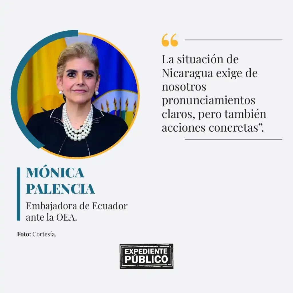 Estados Unidos pide a miembros de OEA acciones contra dictadura de Nicaragua