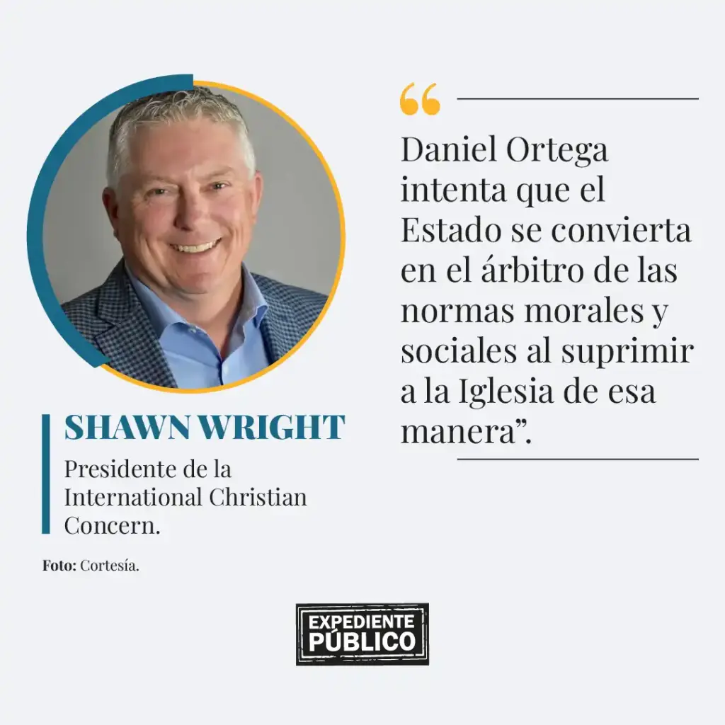 Shawn Wright: Daniel Ortega y Rosario Murillo ordenan la represión religiosa 