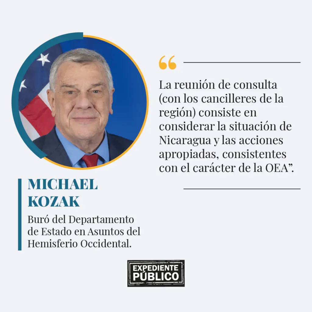 Cancilleres decidirán cómo la OEA bregará con Nicaragua 