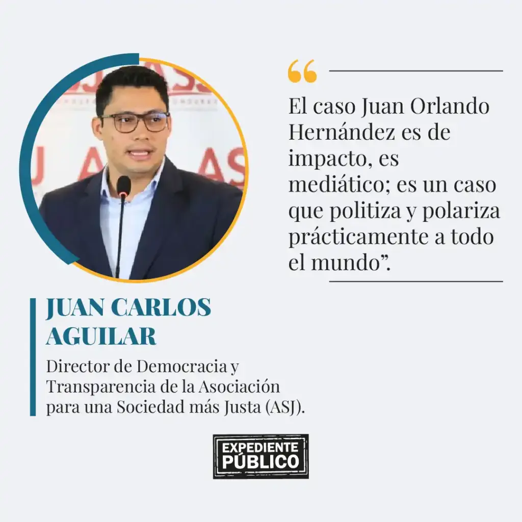 JOH pone a prueba a la justicia hondureña