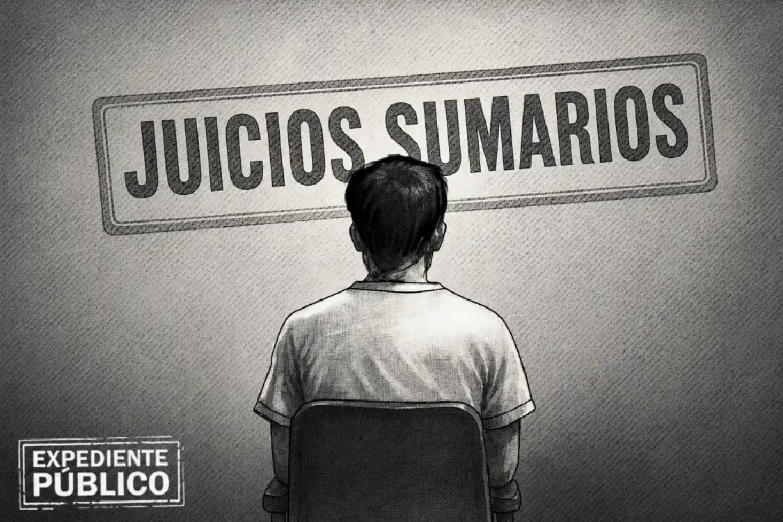 Jóvenes sin antecedentes en juicios sumarios de El Salvador