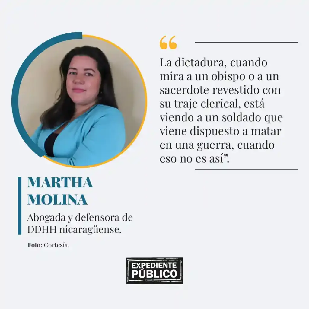 Martha Molina: “Los laicos somos la voz más fuerte de la Iglesia católica en Nicaragua”