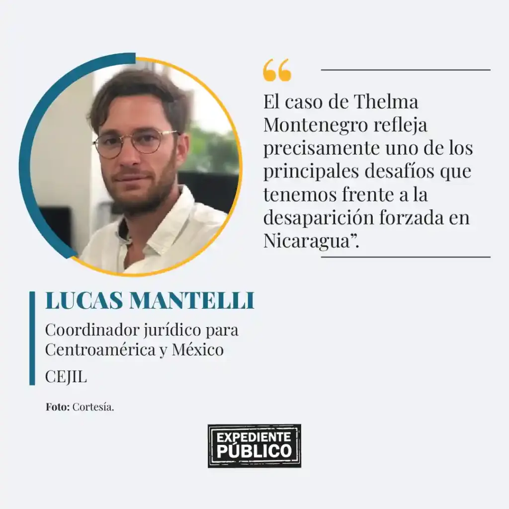 Opresión internacional por desaparición forzada de activista en Nicaragua